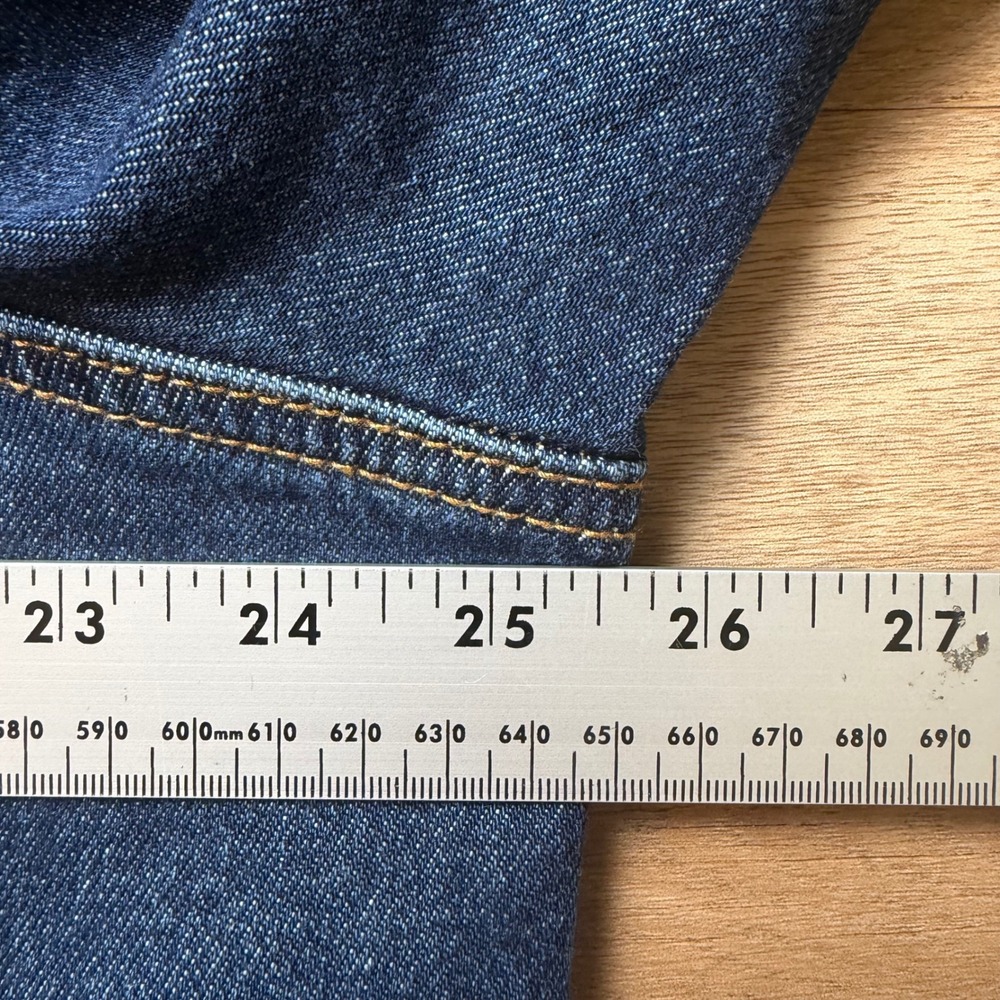 Levis Trucker Jacket Mens XL Blue Standard Fit Denim Button Front Coat New - Picture 11 of 11